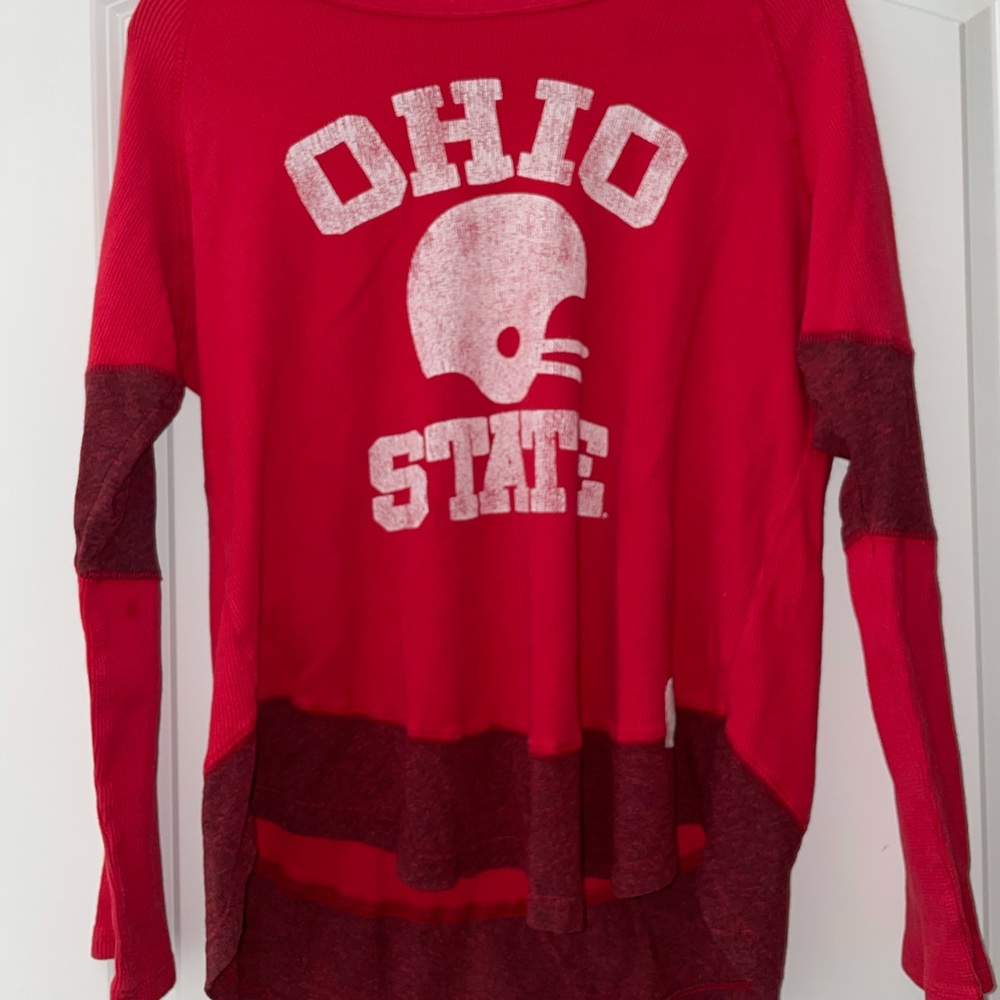 Women’s Original Retro Brand Red Ohio State Shirt